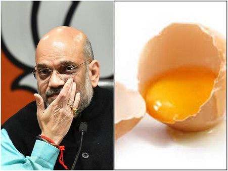 ബിജെപി അധ്യക്ഷൻ അമിത് ഷായ്ക്ക് നേരെ ഗുജറാത്തിൽ ചീമുട്ടയേറ്; ജനപ്രീതി കുറയുന്നു, വാസ്തവം ഇതാണ്