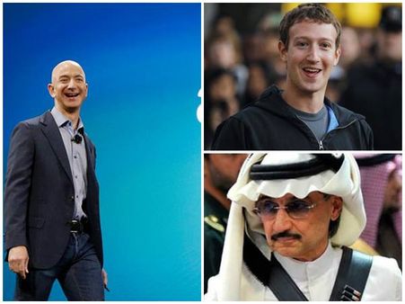 ലോകസമ്പന്നരുടെ മുട്ടുവിറപ്പിച്ച വര്‍ഷം... ഫേസ്ബുക്ക് സ്ഥാപകന്‍ മാര്‍ക്ക് സുക്കര്‍ബര്‍ഗ് മുതല്‍