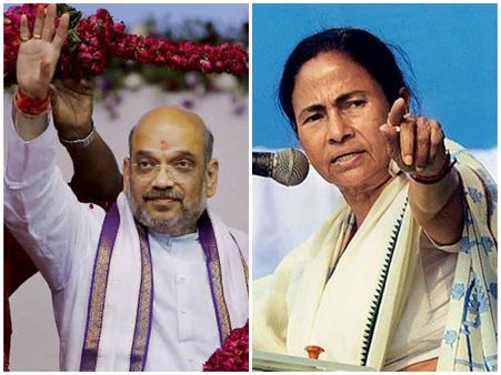 വിരട്ടല്‍ ഇങ്ങോട്ട് വേണ്ട; അമിത് ഷായുടെ രഥയാത്രക്ക് അനുമതിയില്ല, വേണമെങ്കില്‍ പൊതുയോഗം നടത്താം: മമത