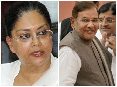 വസുന്ധര രാജെ ഇനി വിശ്രമിക്കട്ടെയെന്ന് ശരദ് യാദവ്; ഞെട്ടിത്തരിച്ചെന്ന് മറുപടി