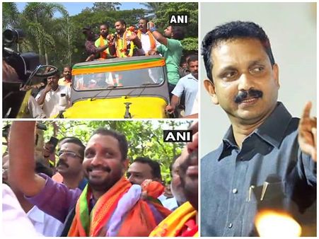 കെ സുരേന്ദ്രൻ ജയിൽ മോചിതനായി; വൻ സ്വീകരണമൊരുക്കി ബിജെപി