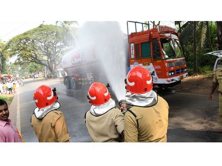 എലത്തൂരില്‍ രാസദുരന്തം! മിനിറ്റുകള്‍ക്കുള്ളില്‍ ഓള്‍ ക്ലിയര്‍, ദുരന്തത്തെ നേരിടാന്‍ പുതിയ പാഠങ്ങള്‍