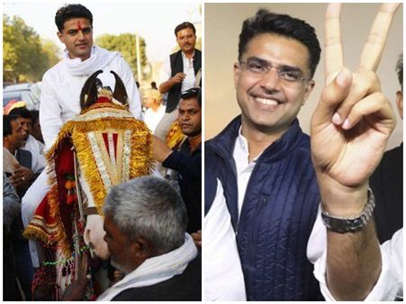 രാജസ്ഥാനിലെ കോണ്‍ഗ്രസ് വിജയവും സച്ചിന്‍ പൈലറ്റിന്‍റെ മരണമാസ് പ്രതികാരത്തിന്‍റേയും കഥ ഇങ്ങനെ