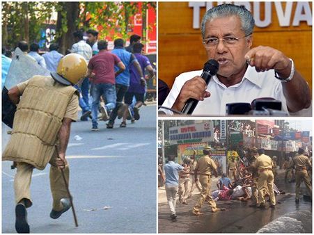 സംഘപരിവാർ നീക്കം രക്തസാക്ഷികളെ സൃഷ്ടിക്കാന്‍; അക്രമങ്ങളെ സംയമനത്തോടെ നേരിടാന്‍ പോലീസിന് നിര്‍ദേശം