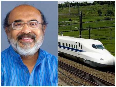 തിരുവനന്തപുരം - കാസര്‍ഗോഡ് അതിവേഗ റെയില്‍പാത.. 55,000 കോടിയുടെ പദ്ധതി