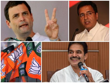 ഹരിയാനയില്‍ വജ്രായുധം പ്രയോഗിക്കാന്‍ കോണ്‍ഗ്രസ്; രാഹുല്‍ നിര്‍ബന്ധിച്ചു, സുര്‍ജേവാല മല്‍സരത്തിന്