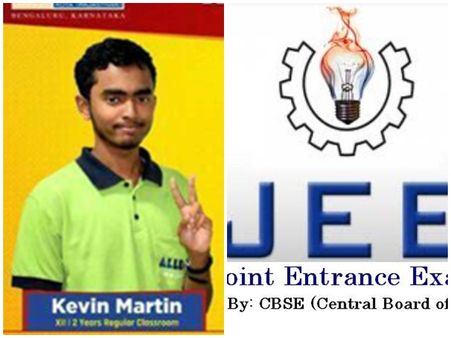 ജോയിന്റ് എൻട്രൻസ് എക്സാമിൽ നൂറിൽ നൂറും നേടി മലയാളി വിദ്യാർത്ഥി; വിജയത്തിളക്കത്തിൽ കെവിൻ