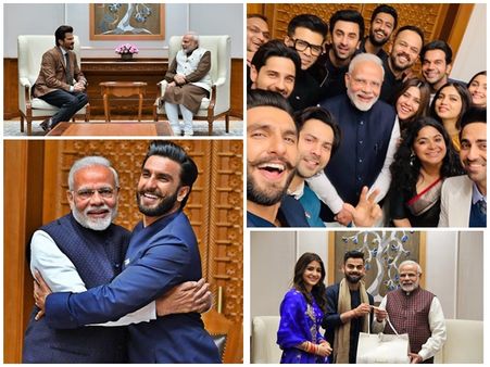 രൺവീർ സിംഗ്, ആലിയ ഭട്ട്, അനിൽ കപൂർ, അക്ഷയ് കുമാർ.... ബോളിവുഡുമായി അടുത്ത് ബിജെപി, ലക്ഷ്യം...