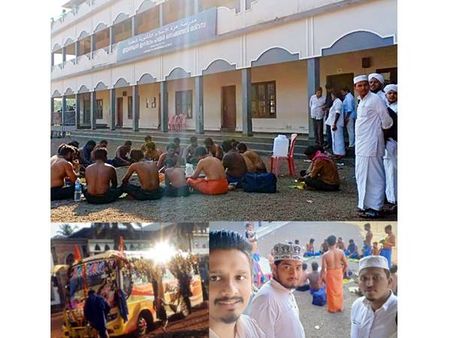 ശബരിമല ദര്‍ശനത്തിന് പോകുന്ന അയ്യപ്പഭക്തര്‍ക്ക് മലപ്പുറത്തെ പള്ളികളിലും മദ്രസകളിലും വിശ്രമിക്കാന്‍ സൗകര്യം നല്‍കി മുസ്ലിംസഹോദരങ്ങള്‍