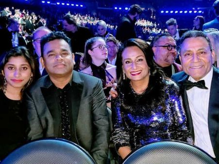 ഗ്രാമിയില്‍ തിളങ്ങി സംഗീത വിസ്മയം എആര്‍ റഹ്മാന്‍... റഹീമയ്‌ക്കൊപ്പമുള്ള ചിത്രങ്ങള്‍ വൈറല്‍!!