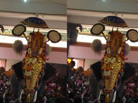 ദേവിയുടെ പുറത്തെഴുന്നള്ളത്ത്: ചടങ്ങ് പൊങ്കാല കഴിഞ്ഞുള്ള രാത്രി ദീപാരാധനയ്ക്ക് ശേഷം!!