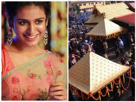 സ്ത്രീകൾക്ക് 41 ദിവസം ശുദ്ധിയോടെ ഇരിക്കാൻ കഴിയില്ല, ശബരിമല സ്ത്രീ പ്രവേശനത്തിനെതിരെ പ്രിയ വാര്യർ