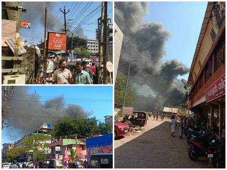 പെരിന്തൽമണ്ണയിൽ സ്വകാര്യ ആശുപത്രിയില്‍ തീ പിടുത്തം: തീപടര്‍ന്നത് ജനറേറ്ററില്‍ നിന്ന്!!