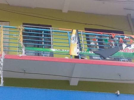 പൂവച്ചലിൽ കോൺഗ്രസ് മണ്ഡലം കമ്മിറ്റി ഓഫിസിന് നേരെ ആക്രമണം