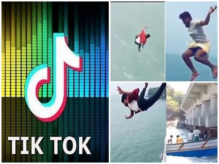 ടിക് ടോക്ക്; കടലുണ്ടിപ്പുഴയിലേക്ക് ചാടിയ 10 വിദ്യാര്‍ത്ഥികളെ മത്സ്യത്തൊഴിലാളികള്‍ രക്ഷിച്ചു-വീഡിയോ