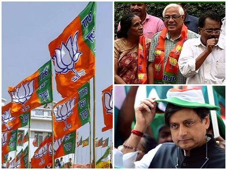 ബിജെപിയുടെ നാടകം എട്ട് നിലയിൽ പൊട്ടി, പണ്ടേ ബിജെപിക്കാരെന്ന് തരൂരിന്റെ ബന്ധുക്കൾ!