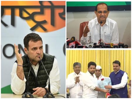 മകന് പിന്നാലെ അച്ഛനും; മഹാരാഷ്ട്രയിൽ പ്രതിപക്ഷ നേതാവ് രാധാകൃഷ്ണ വിഖെ കോൺഗ്രസ് വിട്ടു