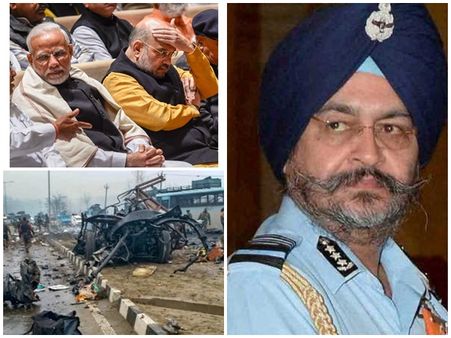 കൊല്ലപ്പെട്ട ഭീകരരുടെ കണക്ക് ചോദിച്ചപ്പോള്‍ കൈമലര്‍ത്തി വ്യോമസേന മേധാവി! കണക്ക് സര്‍ക്കാരിനേ അറിയൂ