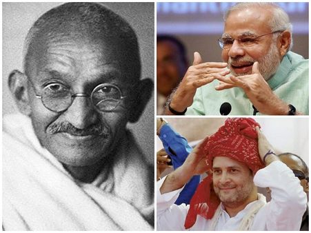 അന്നേ ഗാന്ധിജി പറഞ്ഞു, കോണ്‍ഗ്രസ് പിരിച്ചുവിടാന്‍; കോണ്‍ഗ്രസ് നേതൃത്വത്തെ കടന്നാക്രമിച്ച് മോദി