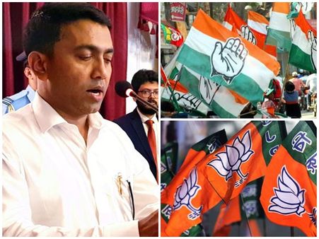 ഗോവയില്‍ അവസാന ലാപിലും കോണ്‍ഗ്രസ് ട്വിസ്റ്റ് പ്രതീക്ഷിച്ച് ബിജെപി; എംഎല്‍എമാരെ ഹോട്ടലിലേക്ക് മാറ്റി