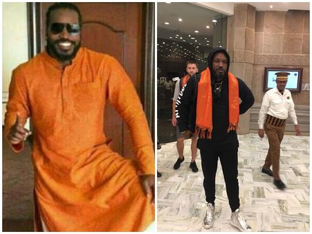 ബിജെപിയുടെ തിരഞ്ഞെടുപ്പ് പ്രചാരണത്തിനായി വിൻഡീസ് താരം ക്രിസ് ഗെയിലും; വാസ്തവം ഇതാണ്