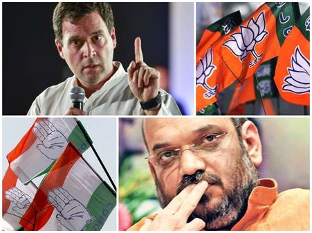 ബിജെപിയുടെ ഗ്രാഫ് ഇടിഞ്ഞുതാഴ്ന്നു; കുതിച്ചുയര്‍ന്ന് കോണ്‍ഗ്രസ്, ഏറ്റവും പുതിയ സര്‍വ്വെ ഫലം