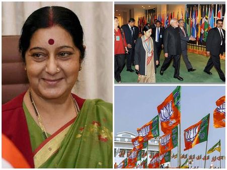 ഇന്ദിരാ ഗാന്ധിക്ക് ശേഷം സുഷമാ സ്വരാജ്, ബെല്ലാരിയിൽ സോണിയയെ വിറപ്പിച്ചു! ഇത്തവണ മത്സരിക്കാനില്ല