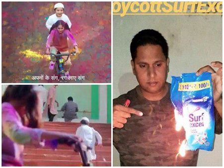 മത സൗഹാര്‍ദ്ദം പ്രോത്സാഹിപ്പിച്ചു! സര്‍ഫ് എക്സെല്‍ ബഹിഷ്കരിക്കാന്‍ സംഘപരിവാര്‍ ആഹ്വാനം