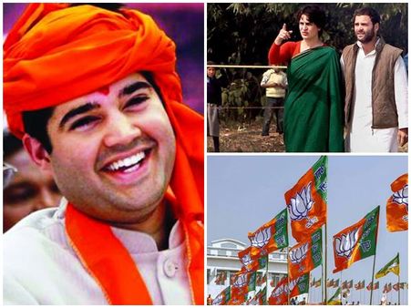 പ്രിയങ്കയുടെ തന്ത്രങ്ങൾ പാളി, വരുൺ ഗാന്ധി കോൺഗ്രസിലെത്തിയില്ല, സീറ്റ് നൽകി പ്രതിരോധിച്ച് ബിജെപി!