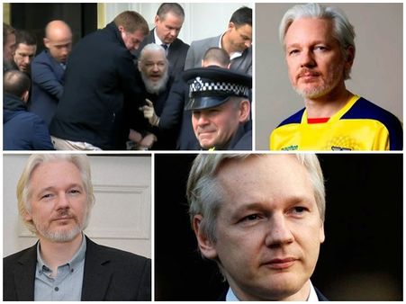 അമേരിക്കയെ വിറപ്പിച്ച ജൂലിയന്‍ അസാന്‍ജ് അറസ്റ്റില്‍; ഏഴ് വര്‍ഷത്തിന് ശേഷം, വലിച്ചിഴച്ച് പോലീസ്