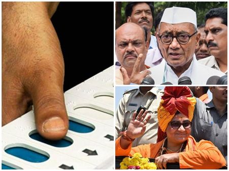 ദിഗ്‌വിജയ് സിങിനെതിരെ ഭോപ്പാലില്‍ സ്‌ഫോടനക്കേസ് പ്രതി; അംഗത്വമെടുത്ത ഉടനെ ബിജെപി പ്രഖ്യാപനം