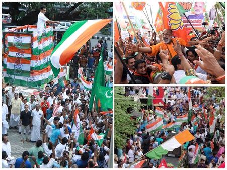 എസ്ഡിപിഐയ്ക്കിട്ട് കൊട്ടി എൽഡിഎഫ്; ചെ​ങ്ക​ട​ലാ​യി പാ​ലാ​രി​വ​ട്ടം, ക്രെ​യി​നി​ലേ​റി ഹൈ​ബി