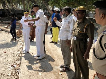 ലക്ഷദ്വീപിൽ സാന്നിധ്യം ശക്തമാക്കി നാവികസേന: നാലാമത്തെ ഡിറ്റാച്ച്മെന്‍റ് ബിത്ര ദ്വീപിൽ