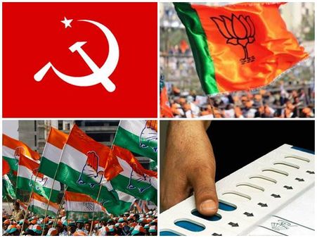 ഇനി കാത്തിരിപ്പ്: കണക്കുകള്‍ കൂട്ടിക്കിഴിച്ചിട്ടും ആകാംക്ഷ ബാക്കിവച്ച് മുന്നണികള്‍