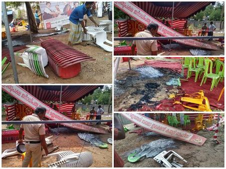 എൽഡിഎഫ് മേഖലാ കമ്മിറ്റി ഓഫീസിന് തീയിട്ടു; കോൺഗ്രസ് പ്രവർത്തകൻ അറസ്റ്റിൽ