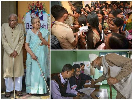 തിരഞ്ഞെടുപ്പില്‍ ആദ്യഘട്ട പോളിങ് 2014 ന് സമാനം: കനത്ത പോളിങ് രേഖപ്പെടുത്തിയത് ത്രിപുരയിലും ബംഗാളിലും