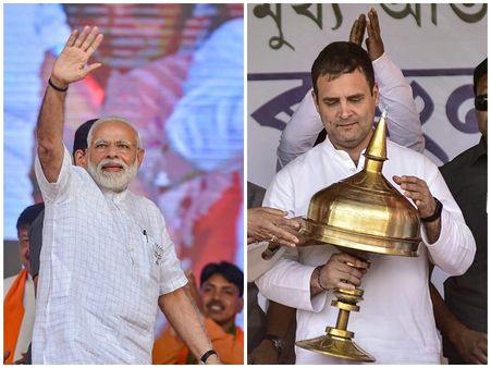 പ്രധാനമന്ത്രി സ്ഥാനത്തേയ്ക്ക് നരേന്ദ്ര മോദി ബഹുദൂരം മുന്നിൽ; രാഹുൽ ഗാന്ധിയേക്കാൾ നാലിരട്ടി പിന്തുണ