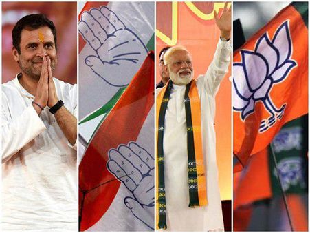 കോൺഗ്രസിന് ''അപ്രതീക്ഷിത'' മുന്നേറ്റം പ്രവചിച്ച് അമേരിക്കൻ വെബ്സൈറ്റ്; വിമർശനം