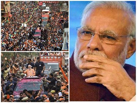 വാരണാസിയിലെ 'മോദിയുടെ റാലിക്ക് ആളെ എത്തിച്ചത് പണം കൊടുത്ത്, റിപ്പോര്‍ട്ട് പുറത്ത്