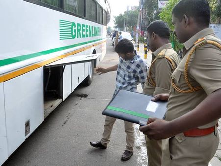 കൊലയാളി ബസുകൾക്ക് പിടി വീഴുന്നു; 76 ബസുകളിൽ പരിശോധന, 11 എ​ണ്ണ​ത്തി​ന് പിഴ