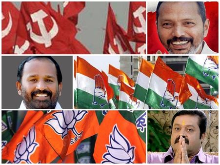 എന്തും സംഭവിക്കാം, ആരും ജയിക്കാം.. തൃശ്ശൂരിൽ പോരാട്ടപ്പൂരം; 3 മുന്നണികൾക്കും പ്രതീക്ഷകളുടെ കുടമാറ്റം