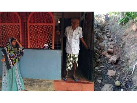 അയല്‍വാസി വഴിയിലേക്ക് മാലിന്യ മൊഴുക്കുന്നു, പുറത്തിറങ്ങാന്‍ കഴിയാതെ രോഗിയായ കുടുംബം!വളാഞ്ചേരിയില്‍!