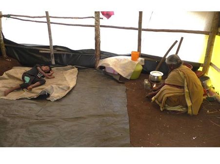 ചിന്നക്കനാലില്‍ കുടില്‍കെട്ടി സമരം 27-ാം ദിനത്തില്‍ കയ്യേറിയ സ്ഥലത്ത് വീട് നിര്‍മ്മിക്കുമെന്ന് തൊഴിലാളികള്‍..!!!