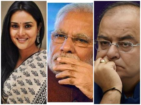 ജെയ്റ്റ്ലിയെ തേച്ചൊട്ടിച്ച് ദിവ്യ സ്പന്ദന, മോദി ഒരു ഏകാധിപതിയാണോ? വീണ്ടും വൈറല്‍ ട്വീറ്റ്