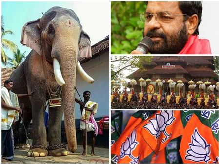 ശബരിമല കഴിഞ്ഞപ്പോള്‍ തൃശൂര്‍ പൂരം; ബിജെപിയുടേത് മുതലെടുപ്പ് രാഷ്ട്രീം, ജനം എല്ലാം കാണുന്നു: മന്ത്രി