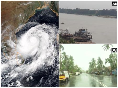 ഫാനി ചുഴലിക്കാറ്റ് ഒഡീഷ തീരം തൊട്ടു, മണിക്കൂറിൽ 200 കിലോമീറ്റർ വേഗത്തിൽ കാറ്റ് വീശുന്നു