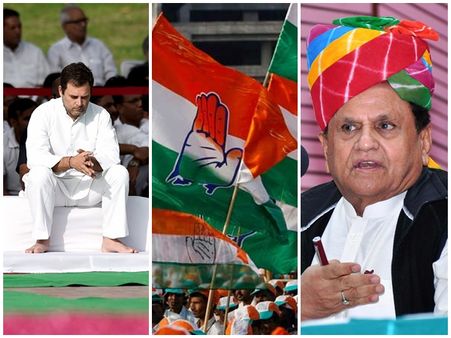 തിരക്കൊഴിഞ്ഞ് രാഹുൽ ഗാന്ധിയുടെ വസതി; അഹമ്മദ് പട്ടേലിനെ കാണാൻ നേതാക്കളുടെ നീണ്ട നിര