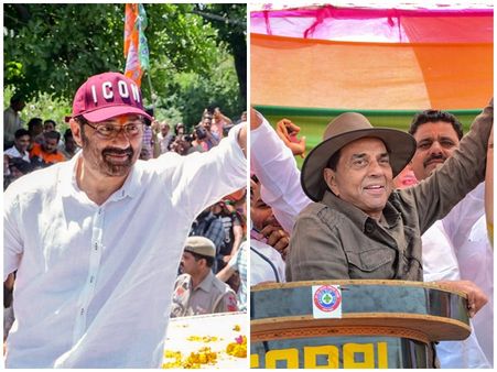 അദ്ദേഹമാണ് എതിരാളി എന്നറിഞ്ഞിരുന്നെങ്കിൽ സണ്ണി ഡിയോളിനെ പിന്തിരിപ്പിക്കുമായിരുന്നുവെന്ന് ധർമേന്ദ്ര