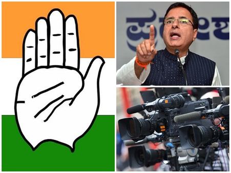 ഒരു മാസം ചാനല്‍ചര്‍ച്ചകളില്‍ കോണ്‍ഗ്രസ് പ്രതിനിധികള്‍ ഉണ്ടാവില്ല; വിലക്കുമായി എഐസിസി