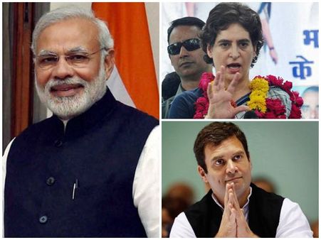 നരേന്ദ്ര മോദി തന്നെ നമ്പർ വൺ, തൊട്ട് പിന്നിൽ പ്രിയങ്ക ഗാന്ധി, രാഹുൽ ഗാന്ധി എത്രയോ പിറകിൽ